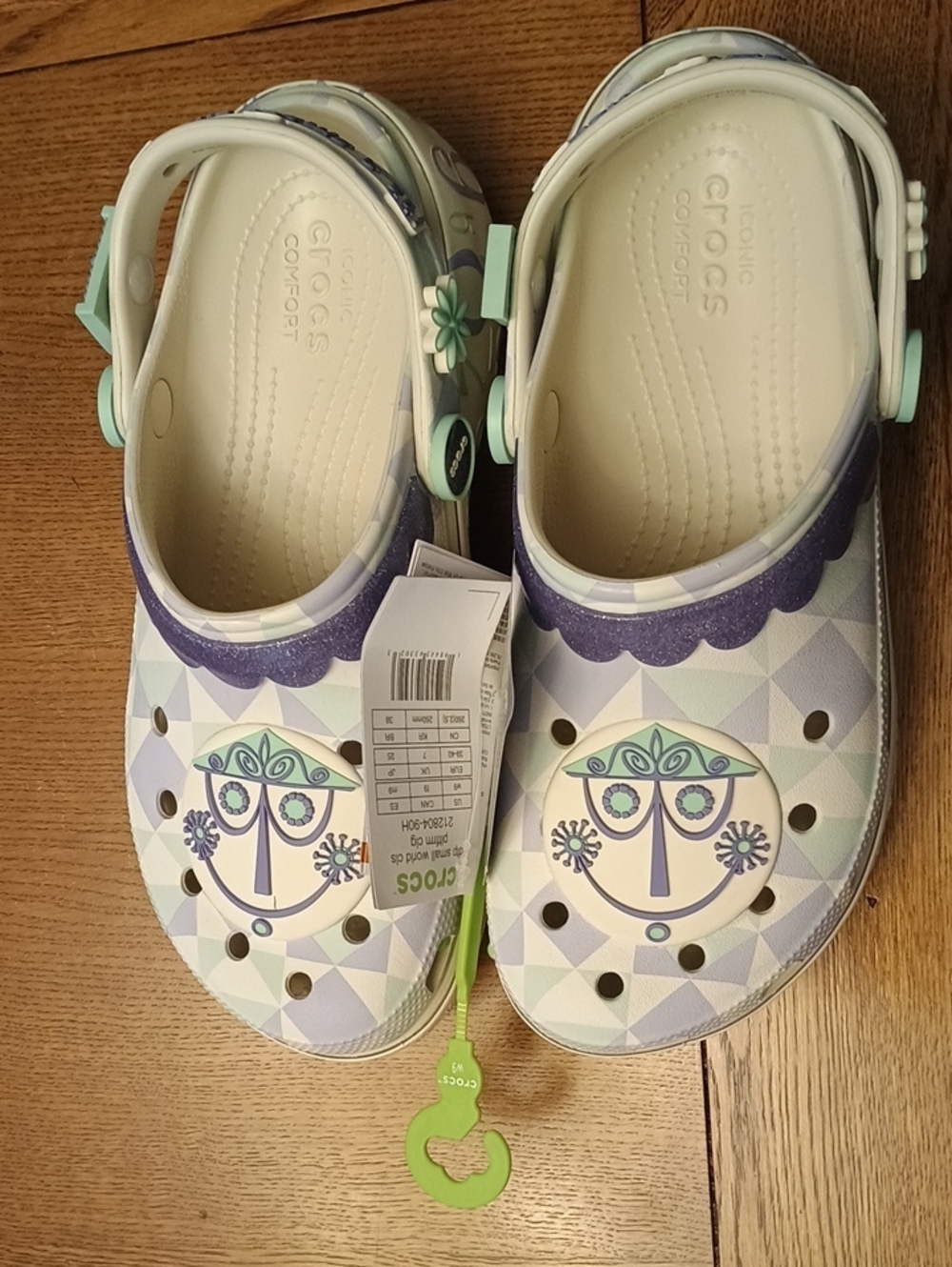 New Crocs Disney Parks It's A Small World Classic Platform Clogs Multiple Sizes